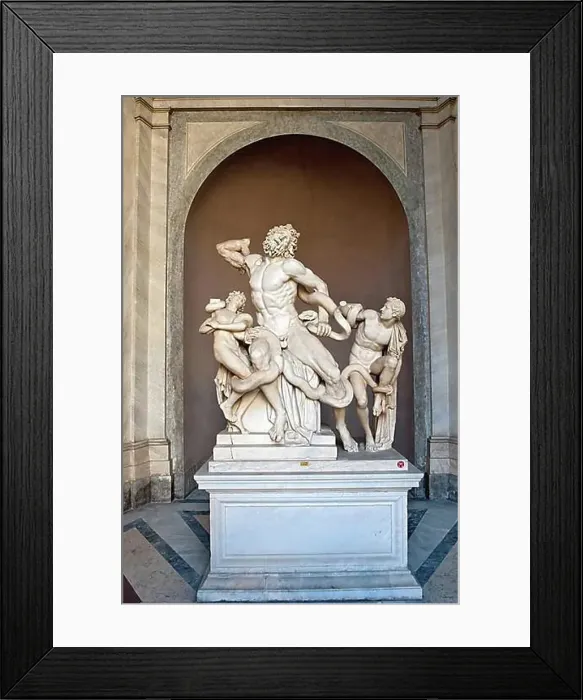 Framed Print : Laocoon Group, Laocoon and his sons Framed Print : Laocoon Group, Laocoon and his sons