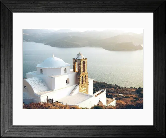 Framed Print : Greece, Milos, Orthodox church of Plaka Framed Print : Greece, Milos, Orthodox church of Plaka