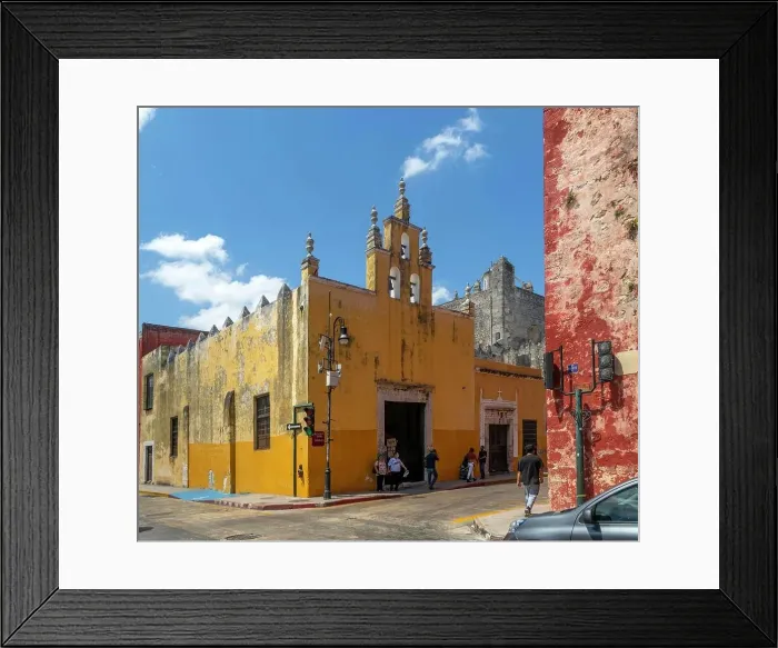 Framed Print : Capilla el Divino Maestro chapel church, building, Merida, Yucatan State, Mexico Framed Print : Capilla el Divino Maestro chapel church, building, Merida, Yucatan State, Mexico