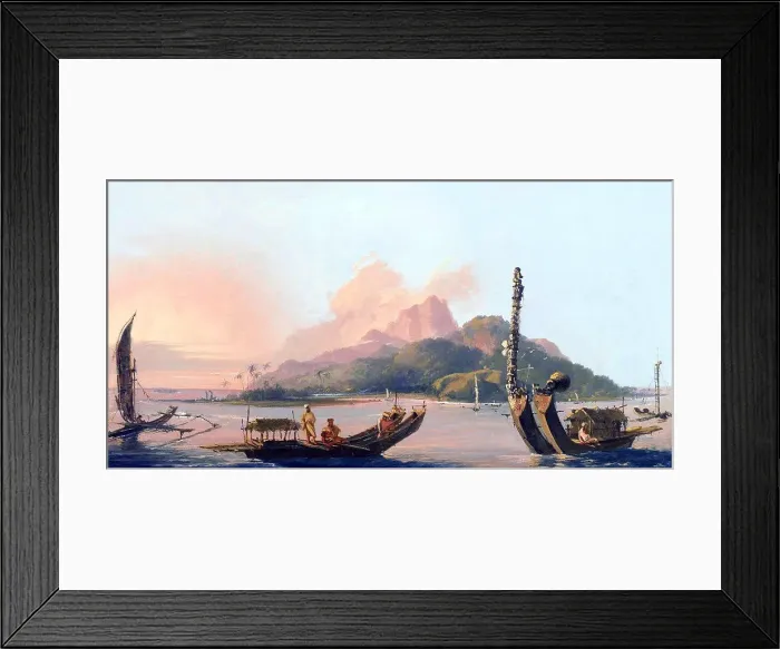 Framed Print : William Hodges (28 October 1744 - 6 March 1797) was an English painter