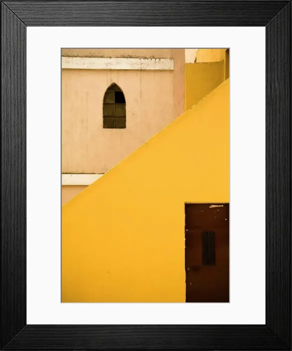 Framed Print : Church Window, Patzic a, Guatemala