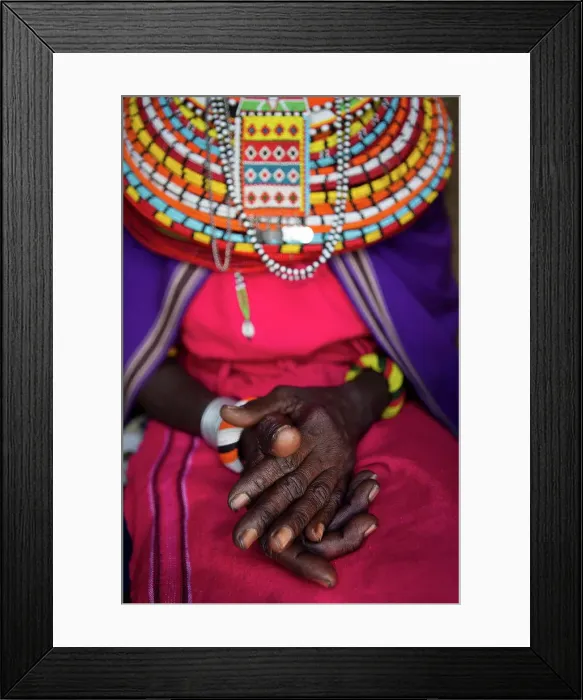 Framed Print : Samburu tribe in Northern Kenya Framed Print : Samburu tribe in Northern Kenya