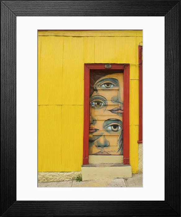 Framed Print : Valparaiso, Chile, South America