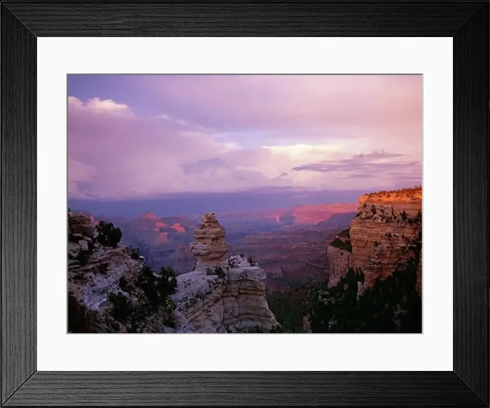 Framed Print : Sunlight breaks out on interior of the Grand Canyon, Grand Canyon National Park Framed Print : Sunlight breaks out on interior of the Grand Canyon, Grand Canyon National Park