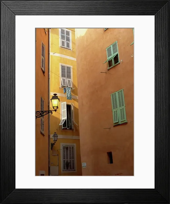 Framed Print : Architectural detail of the old town, Nice, Alpes Maritimes, Provence, France, Europe Framed Print : Architectural detail of the old town, Nice, Alpes Maritimes, Provence, France, Europe