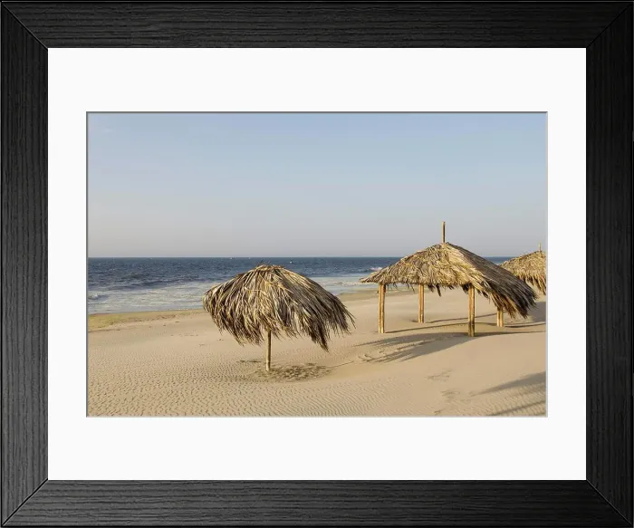 Framed Print : The beach at Mancora, Peru, South America Framed Print : The beach at Mancora, Peru, South America