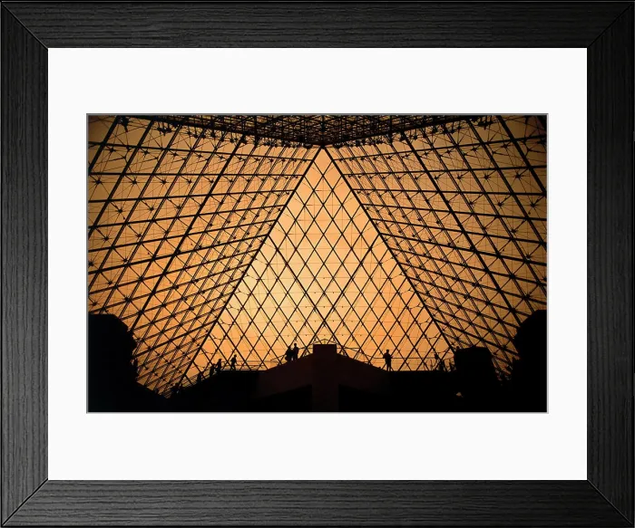 Framed Print : Louvre Paris France