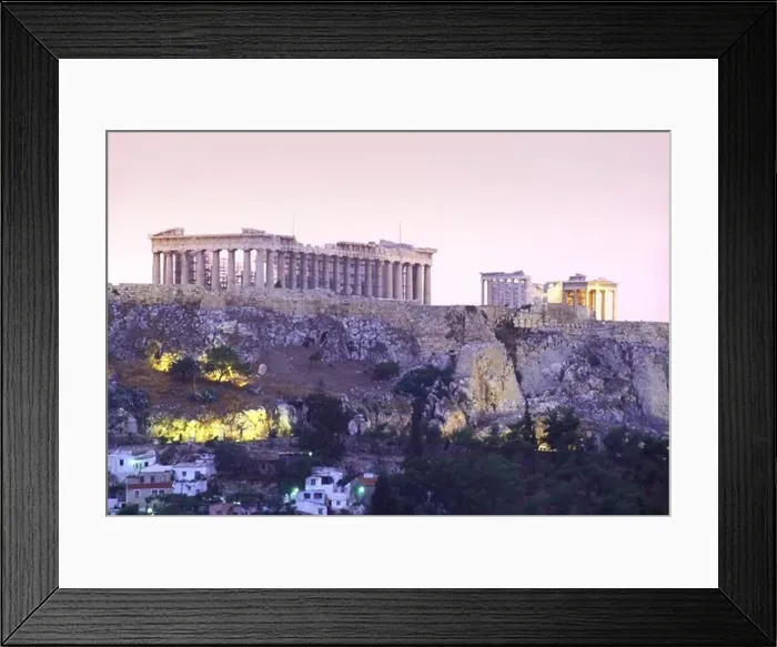 Framed Print : GREECE ATHENS THE PARTHENON ACROPOLIS Framed Print : GREECE ATHENS THE PARTHENON ACROPOLIS