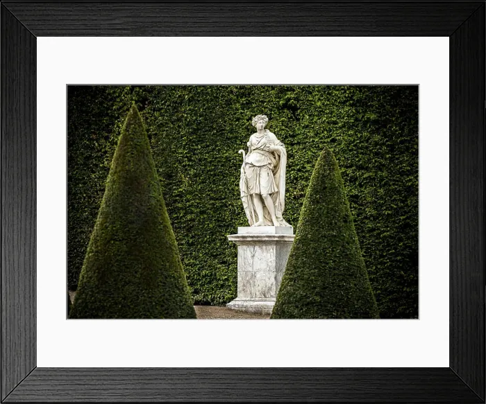 Framed Print : Statue on the North Parterre of the gardens of Versailles Framed Print : Statue on the North Parterre of the gardens of Versailles
