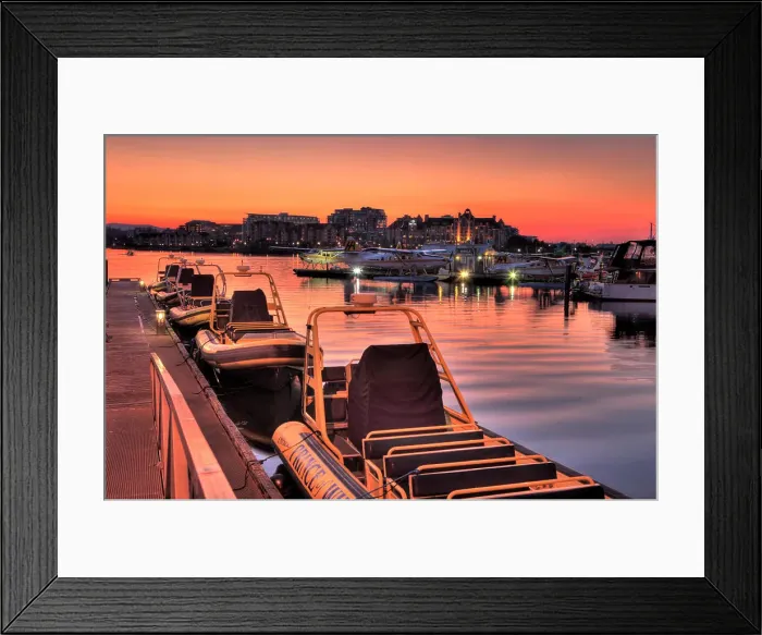 Framed Print : Victoria Inner Harbour, Victoria, British Colombia, Canada Framed Print : Victoria Inner Harbour, Victoria, British Colombia, Canada