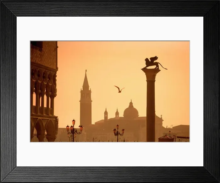 Framed Print : Italy, Veneto, Venice; The Palazzo dei Dogi
