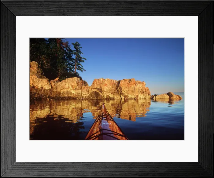 Framed Print : ocean kayaking from Rebecca Spit, Quadra Island, Breton Islands, Vancouver Island, British Columbia, Canada Framed Print : ocean kayaking from Rebecca Spit, Quadra Island, Breton Islands, Vancouver Island, British Columbia, Canada