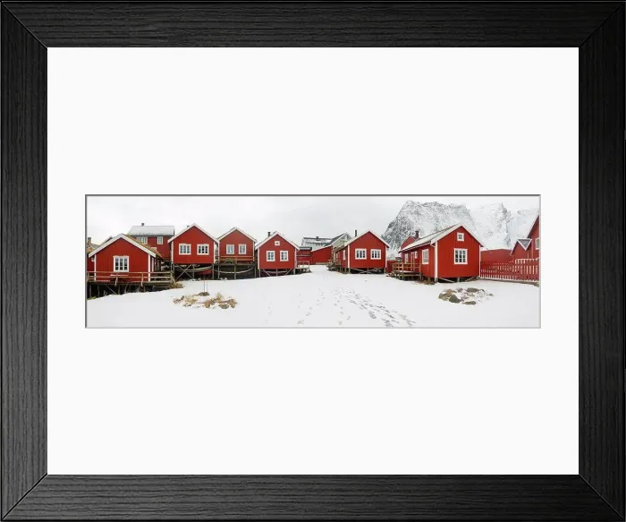 Framed Print : Traditional houses, Norway Framed Print : Traditional houses, Norway