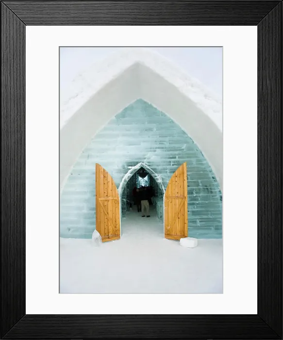 Framed Print : Ice Hotel, Ste_Catherine_de_la_Jacques_Cartier, Quebec, Canada Framed Print : Ice Hotel, Ste_Catherine_de_la_Jacques_Cartier, Quebec, Canada