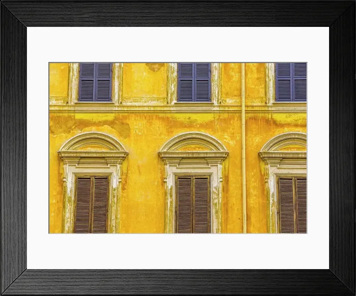 Framed Print : appartment block, Rome