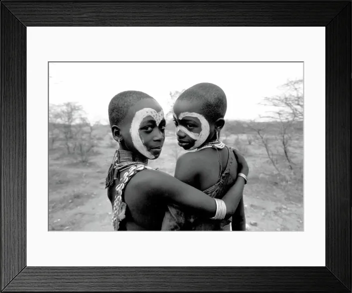 Framed Print : ethiopia, omo valley, hamer tribe Framed Print : ethiopia, omo valley, hamer tribe