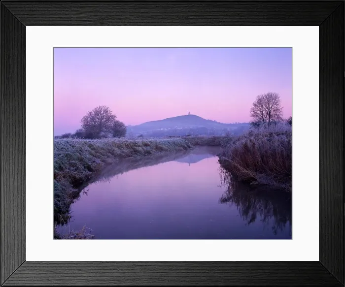 Framed Print : England, Somerset, Glastonbury