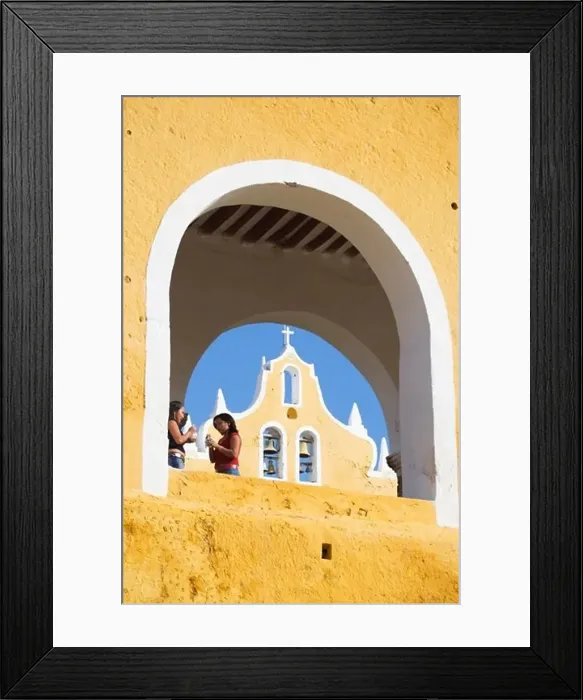 Framed Print : St. Antonio of Padua is a Franciscan monastery built with stones taken from a pyramid Framed Print : St. Antonio of Padua is a Franciscan monastery built with stones taken from a pyramid