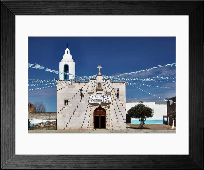 Framed Print : America, Mexico, Sombrerete city, Chapel, Zacatecas State