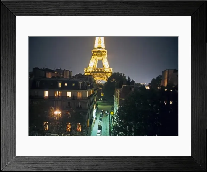 Framed Print : Paris at night, Eiffel Tower, engineer Gustave Eiffel, 1889, Paris, France Framed Print : Paris at night, Eiffel Tower, engineer Gustave Eiffel, 1889, Paris, France