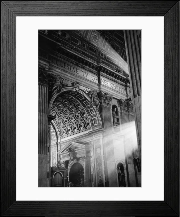 Framed Print : St. Peter's Basilica, Rome, Italy Framed Print : St. Peter's Basilica, Rome, Italy