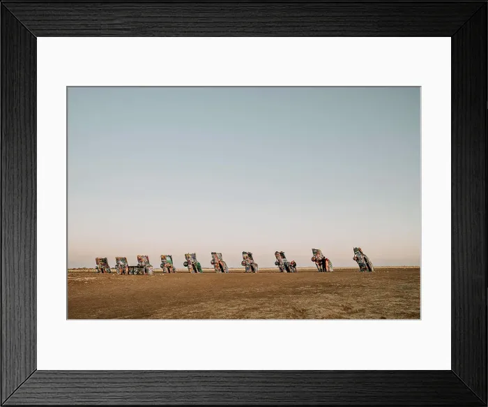 Framed Print : 10 buried cars at Cadillac Ranch, art installation Amarillo, Texas Framed Print : 10 buried cars at Cadillac Ranch, art installation Amarillo, Texas