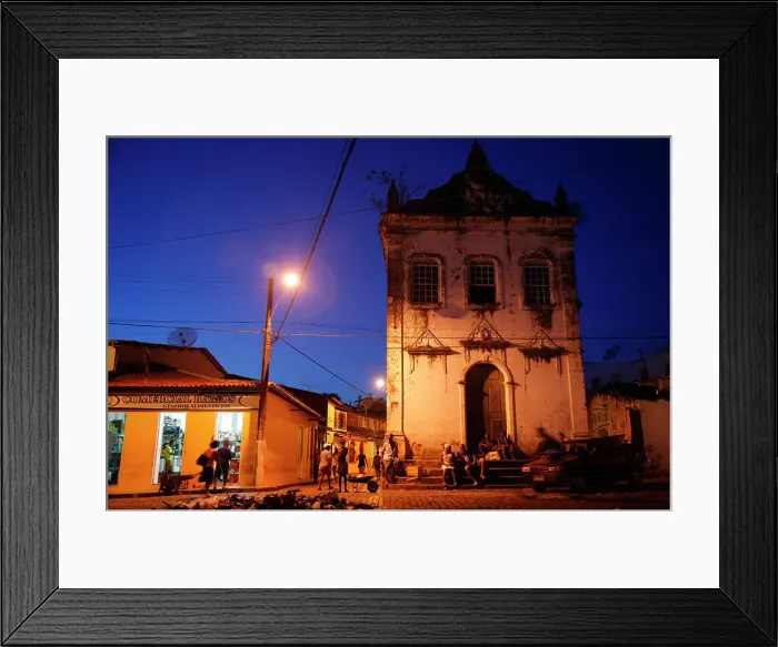 Framed Print : Old Colonial buildings in Cachoeira, Bahia, Brazil Framed Print : Old Colonial buildings in Cachoeira, Bahia, Brazil