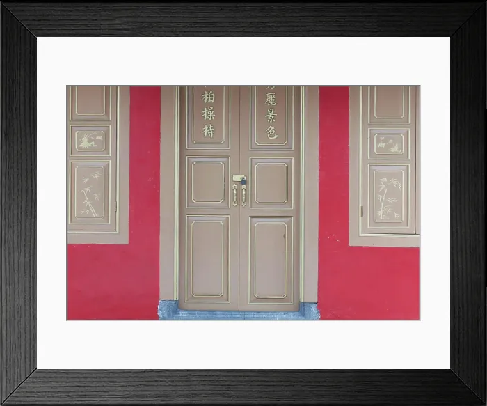 Framed Print : The historic villa of Tan Teng Niah, a pioneering Chinese businessman in Little India. Singapore Framed Print : The historic villa of Tan Teng Niah, a pioneering Chinese businessman in Little India. Singapore