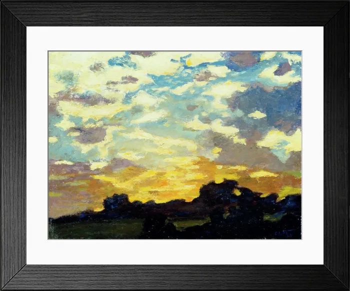 Framed Print : Golden Sunset Edward Potthast (1857-1927 American) Christie's Images, New York Framed Print : Golden Sunset Edward Potthast (1857-1927 American) Christie's Images, New York