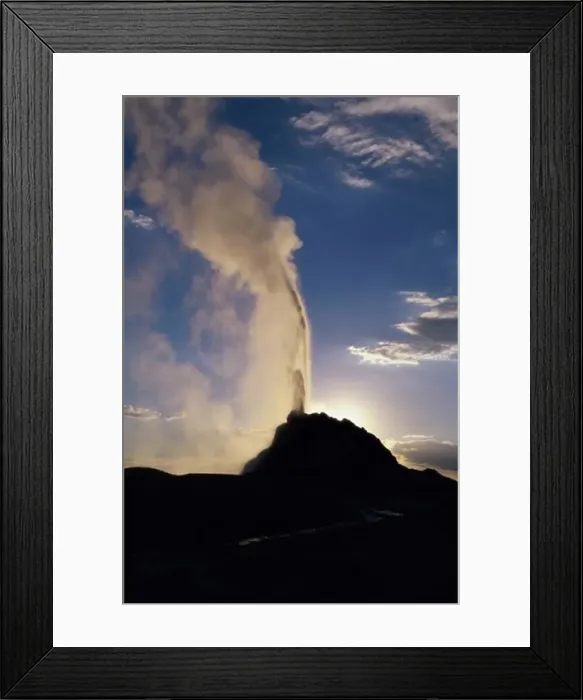 Framed Print : Lower Geyser Basin Yellowstone National Park Wyoming USA Framed Print : Lower Geyser Basin Yellowstone National Park Wyoming USA