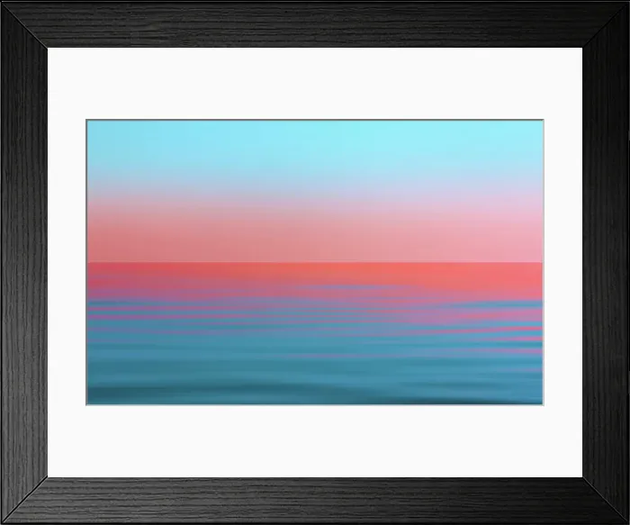 Framed Print : Reflection of the sunset in the flowing water Framed Print : Reflection of the sunset in the flowing water