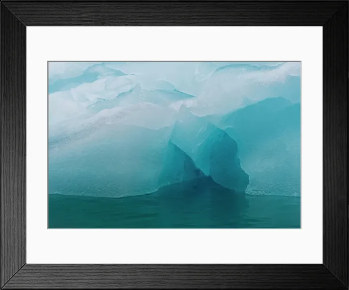 Framed Print : Iceberg, Krossfjorden, Spitsbergen, Svalbard, Norway