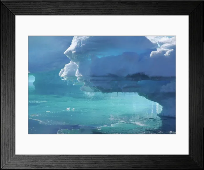 Framed Print : Blue Ice, Greenland Sea, Arctic Ocean, Arctic Framed Print : Blue Ice, Greenland Sea, Arctic Ocean, Arctic