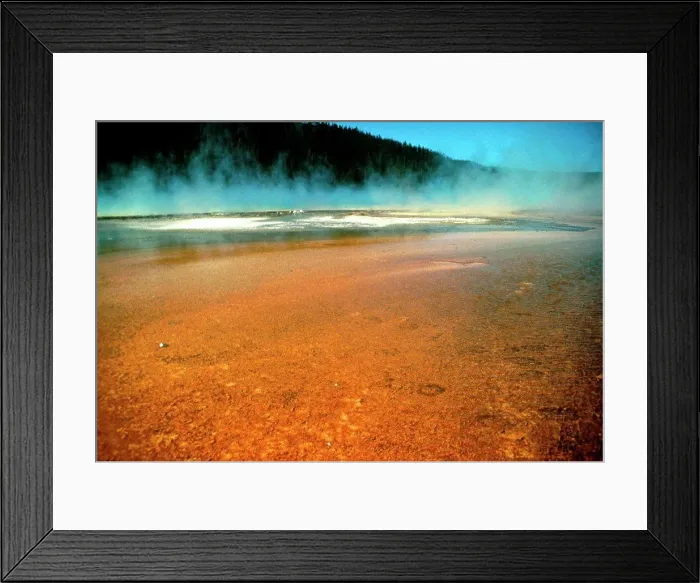 Framed Print : Montana. Yellowstone National Park