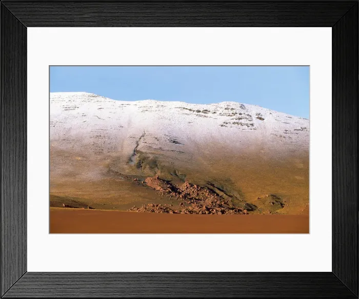 Framed Print : Chile - fresh snow on altiplano above 4000 m. Region II Atacama Andes, Chile Framed Print : Chile - fresh snow on altiplano above 4000 m. Region II Atacama Andes, Chile