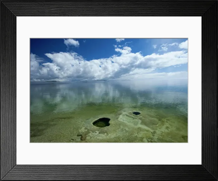Framed Print : Wyoming, Yellowstone Lake, Yellowstone National Park, submerged geyser and volcanic activity Framed Print : Wyoming, Yellowstone Lake, Yellowstone National Park, submerged geyser and volcanic activity