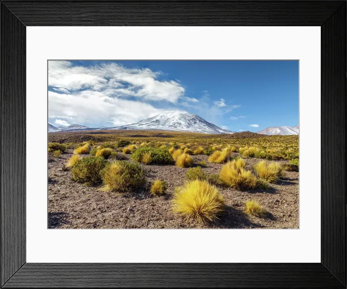 Framed Print : Lascar volcano in Chile Framed Print : Lascar volcano in Chile