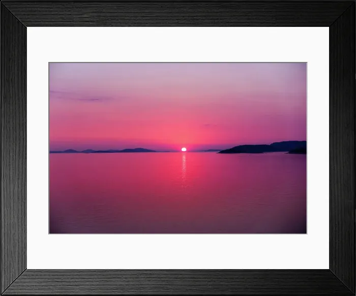 Framed Print : Sunset, near Sibenik, Dalamatia, Croatia, Dalmatia, Sibenik Framed Print : Sunset, near Sibenik, Dalamatia, Croatia, Dalmatia, Sibenik