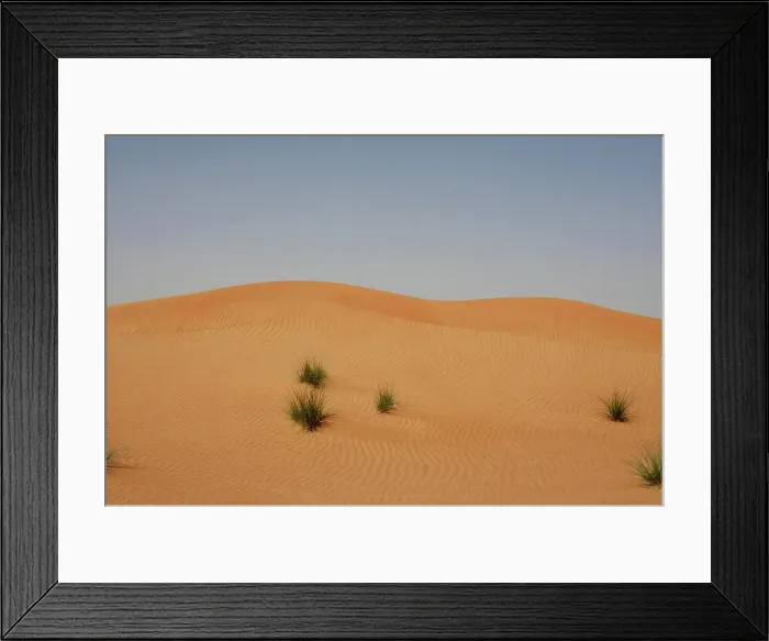 Framed Print : Dubai - desert Framed Print : Dubai - desert