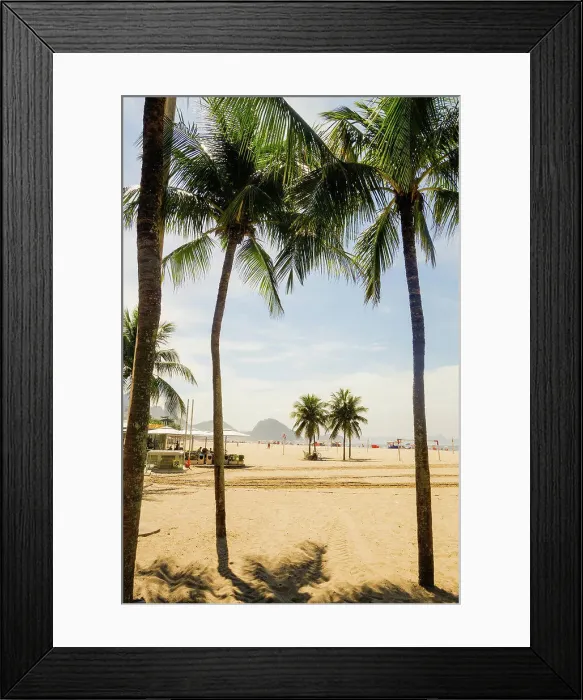 Framed Print : Rio de Janeiro, Copacabana, Brazil