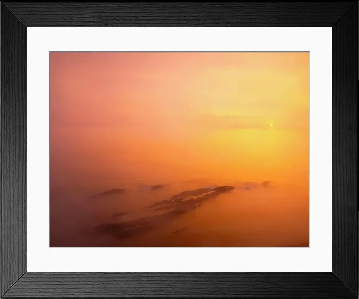 Framed Print : Atlantic ocean at sunset in Cape Sardao, Portugal Framed Print : Atlantic ocean at sunset in Cape Sardao, Portugal