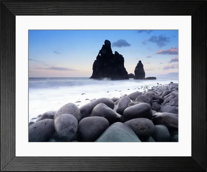 Framed Print : Sea stacks at Ribeira da Janela, Madeira, Portugal Framed Print : Sea stacks at Ribeira da Janela, Madeira, Portugal