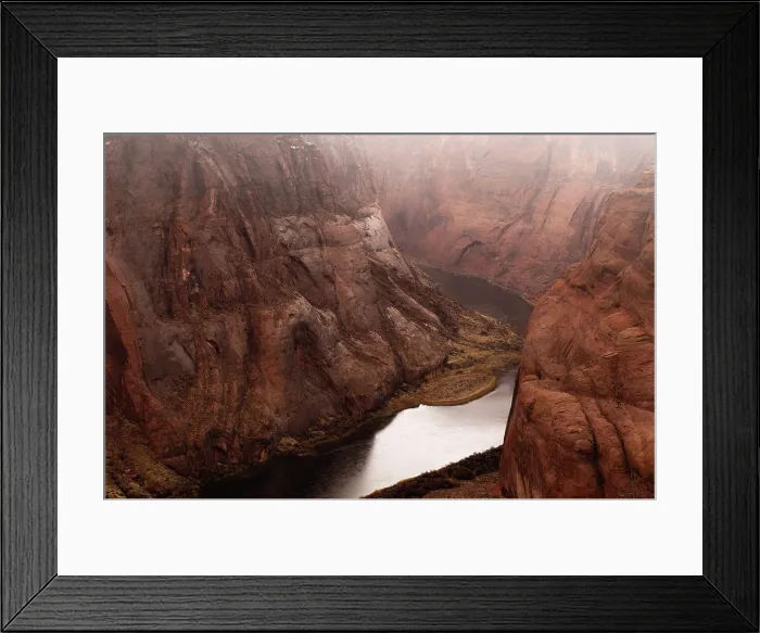 Framed Print : Horseshoe Bend in Arizona. Reddish landscape of the grand canyon Framed Print : Horseshoe Bend in Arizona. Reddish landscape of the grand canyon