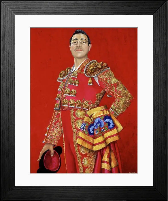 Framed Print : Toreador 2000 Isy Ochoa (b.1961 French) Oil on canvas Framed Print : Toreador 2000 Isy Ochoa (b.1961 French) Oil on canvas