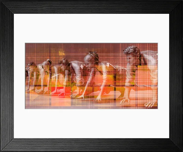 Framed Print : Preparing to Race at the Starting Line. Preparing to Race Framed Print : Preparing to Race at the Starting Line. Preparing to Race