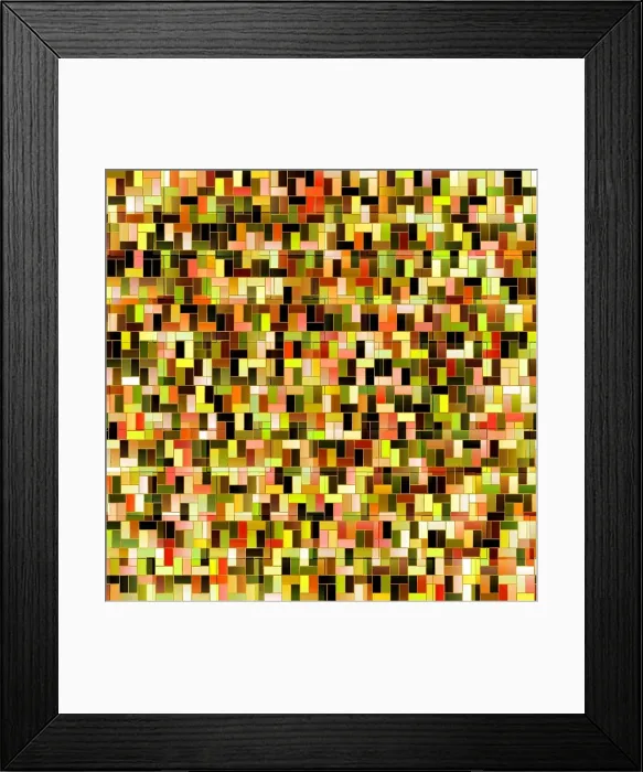 Framed Print : multicolor floor texture in mainly green to brown colors Framed Print : multicolor floor texture in mainly green to brown colors