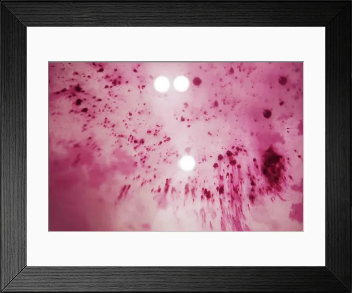 Framed Print : abstract pink background