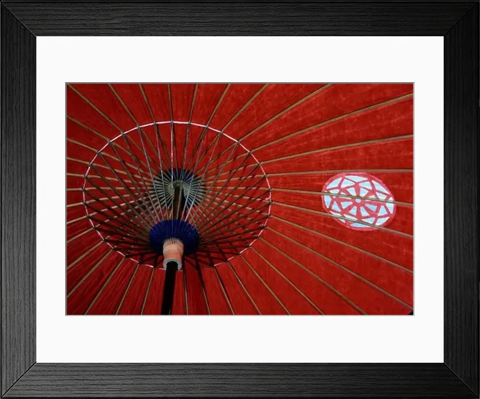 Framed Print : Japan, Red Paper Parasol Framed Print : Japan, Red Paper Parasol