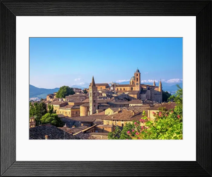 Framed Print : Urbino, Marche, Italy, Europe Framed Print : Urbino, Marche, Italy, Europe