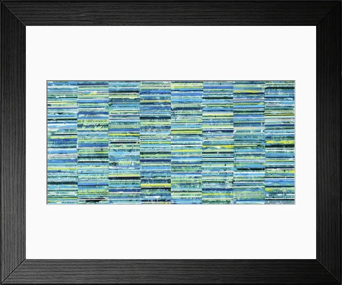 Framed Print : This diptych is an encaustic Framed Print : This diptych is an encaustic